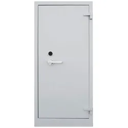 Feuerschutzschrank Tresor Safe Sicherheitsschrank 150x70x55cm Lichtgrau 690230