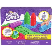 Spin Master Kinetic Sand Stamp N' Roll Set Multipack