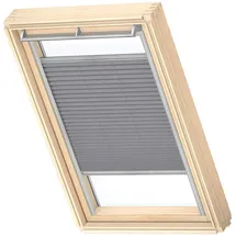 VELUX Plissee Grau, 1282, MK08 1282S Grau,Schiene alu