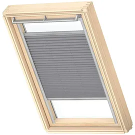 VELUX Plissee Grau, 1282, MK08 1282S Grau,Schiene alu