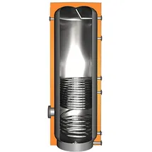 Juratherm JEBS1 V2 200 Edelstahlspeicher V4A, 212 Liter, 1 Wärmetauscher, 100 mm Neodul-Isolierung