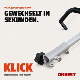 onbest MT1452 Multitool 4in1 Benzin 52cm3 1,9 PS
