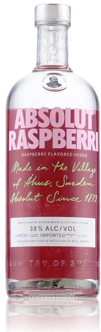 Absolut Raspberri Vodka 40% Vol. 1l