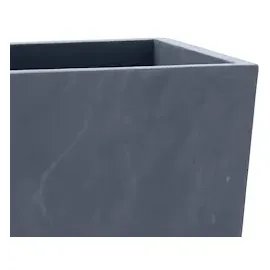 CLP Pflanzkübel 3er Set 40 x 40 x 40 cm Anthrazit