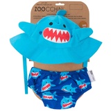Zoocchini Haifisch-schwimmwindel Mit Upf 50+, - Multicolor - 3-6 Monate