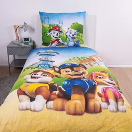 Paw Patrol Renforcé Mehrfarbig 135 x 200 cm + 2 x 80 x 80 cm