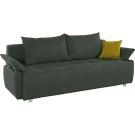 Collection AB Schlafsofa Kunstleder 2-Sitzer Grün