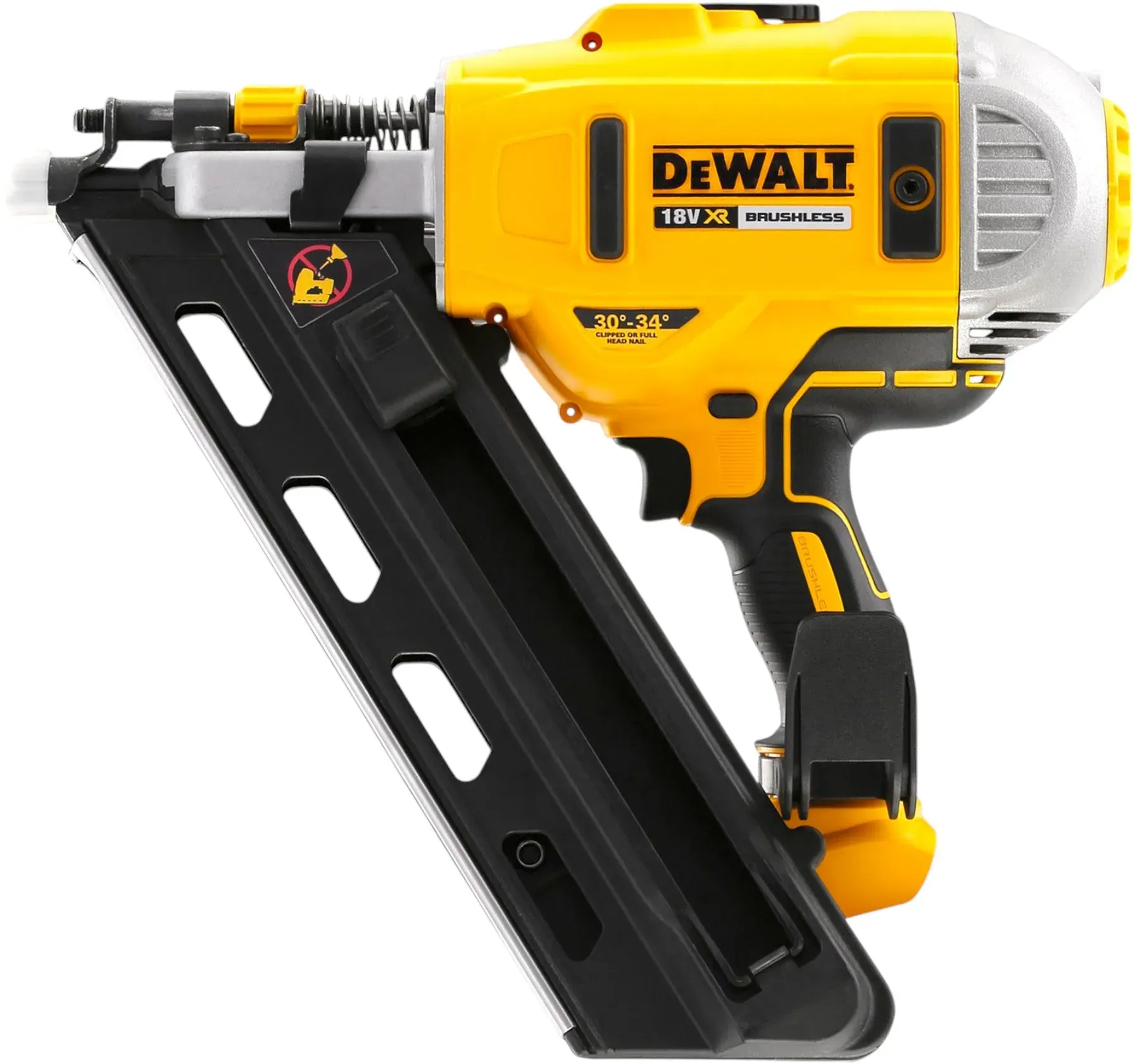 DeWalt DCN 692 M2 Akku Streifennagler 18 V 50 - 90 mm Brushless + 2x Akku 4,0 Ah + Ladegerät