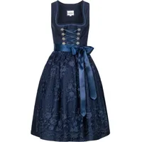 Nübler Dirndl midi Gloria blau 38