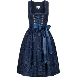 Nübler Dirndl midi Gloria blau 38