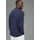 delmao Langarm-Poloshirt blau XXL