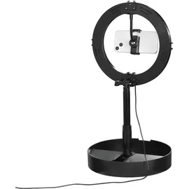 Hama LED Ringlicht mit Handy-Stativ, faltbar, 10,2 Zoll, LED Tischringlicht