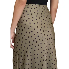 Vera Mont Maxirock Damen Animalprint Grün/Schwarz 34
