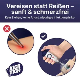 Novokill KICK THE TICK Vereisungsspray Zeckenentferner Set 1 St