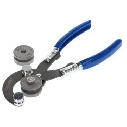 Universal-Rohrbiegezange inkl. 2 Biegeformen, Rohrdurchmesser 4,75 - 10mm
