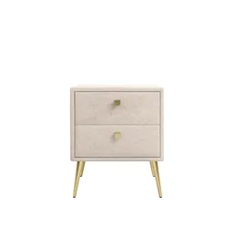OTTO home Nachtschrank MOIVRE 41 x 40,5 x 53,5 cm Beige