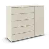Rauch Kombikommode 120 x 100 x 42 cm Beige
