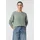 Comma, Longpullover Strukturierter Strickpullover Grün 34