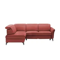 uno Ecksofa  Basel , rot , Maße (cm): B: 243 H: 100 T: 200.0