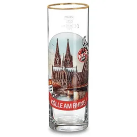 1. FC Köln Kölschglas Limited Edition 16 transparent