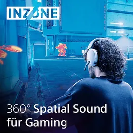 Sony INZONE H3, Over-ear Gaming-Headset Weiß