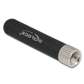 DeLock LPWAN-Antenne 1,6 dBi SMA Stecker Schwarz