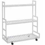 MCW MCW-Q33 Regal 105x90x38cm Weiß
