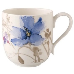 Villeroy & Boch Tasse Mariefleur Gris Basic Kaffeebecher, Porzellan bunt