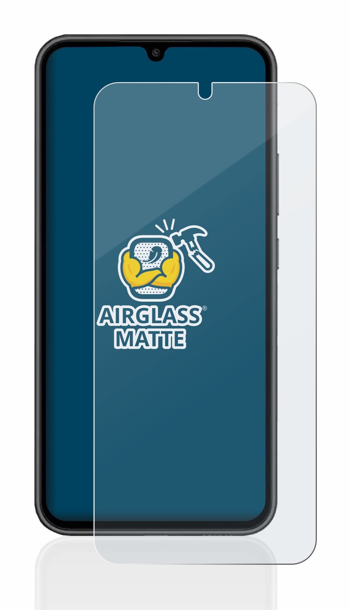 BROTECT Entspiegelungs-Panzerglasfolie für Samsung Galaxy A34 5G Schutzglas Schutz-Folie Matt [Extrem Kratzfest 9H, Anti-Reflex, Anti-Fingerprint]