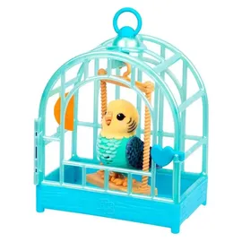 Moose Little Live Pets My Really Real Bird 11 cm Blau