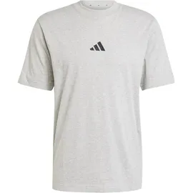 adidas Essentials Small Logo Single Jersey grau 3XL