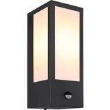 GLOBO Außenleuchte Metall 120 x 320 mm 1x E27 schwarz