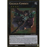 PGL3-DE067 - Gagaga-Cowboy - Gold Rare - DE - im Set mit Ultrapro Toploader - Yugioh