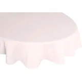 Wirth Tischdecke NEWBURY Ø 160 cm Weiß