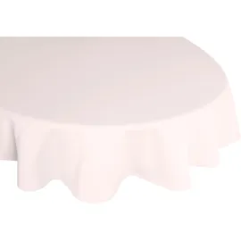 Wirth Tischdecke NEWBURY Ø 160 cm Weiß