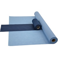 Fachhandel für Vliesstoffe Sensalux Kombi-Set 1 Tischdeckenrolle 1,5m x 25m + Tischläufer 30cm (Farbe nach Wahl) Rolle hellblau Tischläufer blau