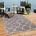 Sanat Novel Outdoorteppich Berlin, Hellgrau, Textil, geometrisch, rechteckig, 80x150 cm, Oeko-Tex® Standard 100, pflegeleicht, Teppiche & Böden, Teppiche, Outdoorteppiche