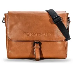 Farmhood Memphis Aktentaschen Messenger Leder 32 cm  braun