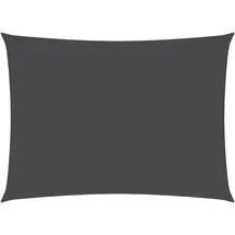vidaXL Sonnensegel Oxford-Gewebe Rechteckig 3x5 m Anthrazit
