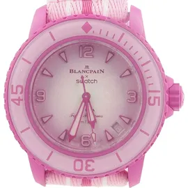 Swatch Blancpain x Swatch Fifty Fathoms Pink Ocean - Original mit Zertifikat