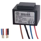 Weiss Elektrotechnik 07/053 Kompaktnetzteil Transformator 1 x 230 V 1 x 8 V/AC 10 VA 1250 mA