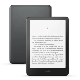 Amazon Kindle Paperwhite Signature Edition (2024), 7-Zoll Display, 32 GB E-Book-Reader Metallic Black