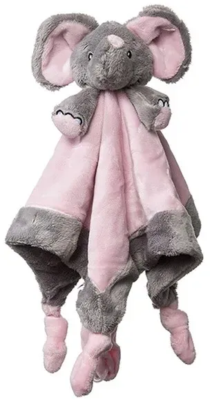 CUDDLE CLOTH ELEPHANT PINK 35X35CM