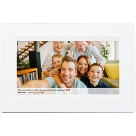 Denver Digitaler Bilderrahmen Weiß 17,8 cm (7") Touchscreen WLAN