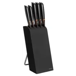 Fiskars Edge Messerblock mit 5 Messern 1003099 , 1 Messerblock inkl. 5 Messer