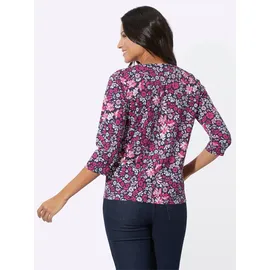 Classic Basics T-Shirt 3/4-Arm blau 38