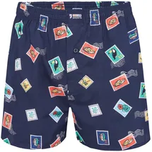 Happy Shorts Webboxershorts mehrfarbig L 2er Pack