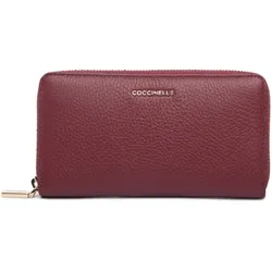 Coccinelle  Geldbeutel R52 METALLIC SOFT  in Rot, Einheitsgrösse