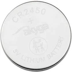 Akyga AKY1087, Einwegbatterie, CR2450, Lithium-Manganese Dioxide (LiMnO2), 3 V,