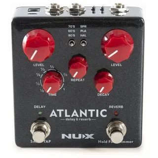 Nux NDR-5 Atlantic Delay und Reverb-Pedal, Effektpedal